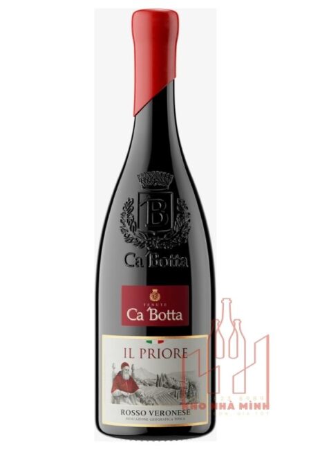 Rượu vang Tenute Ca 'Botta IL Priore Rosso Veronese KhoNhaMinh.com